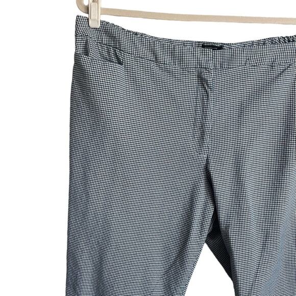 Talbots Hampshire Pants Women 22WP Houndstooth Straight Leg Career Capsule Work - Picture 7 of 10